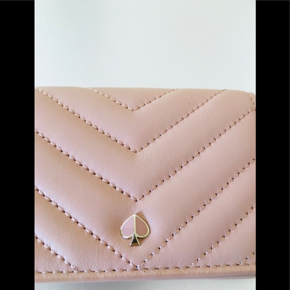 Kate Spade Small leather Quilted Bi-fold WalletNWT - Picture 5 of 11